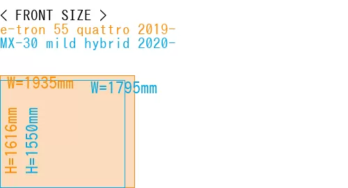 #e-tron 55 quattro 2019- + MX-30 mild hybrid 2020-